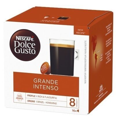 Kafijas kapsulas NESCAFE Dolce Gusto Grande Intenso, 16gab, 132.8g